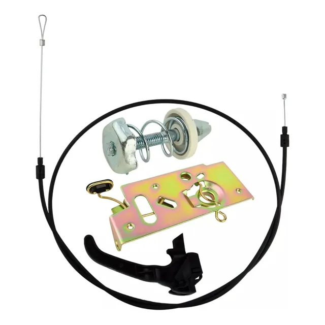 Kit Cabo Fechadura Trava Capô Uno Mille 1.0 8v 2005 Até 2013