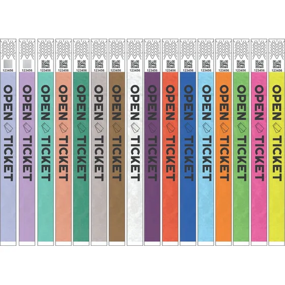 Pulseras Precintos De Tyvek Personalizadas En El Dia 1000 U