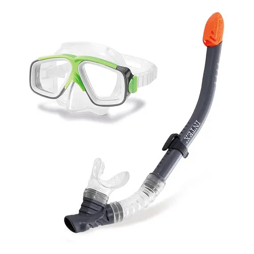 Set Snorkel Y Mascara Buceo Intex