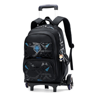 Mochila Escolar Con Ruedas Para Niños, Maleta De Ocio Para Estudiantes, Puede Subir Escaleras, 6-13 Años Mochila Escolar Con Ruedas Para Niños, Maleta De Ocio Para Estudiantes, Puede Subir Escaleras, 6-13 Años