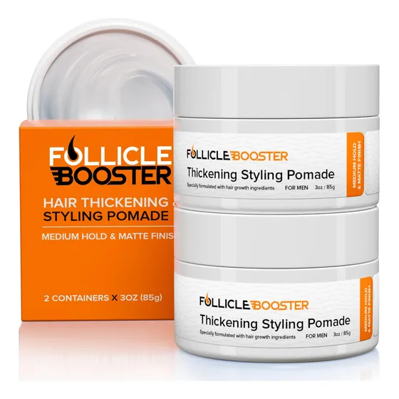 Pomada Para Espessamento De Cabelo Foliculle Booster Medium