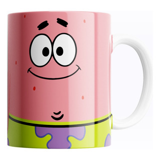 Taza De Café Bob Esponja Patricio 3d 325ml Taza De Café Bob Esponja Patricio 3d 325ml