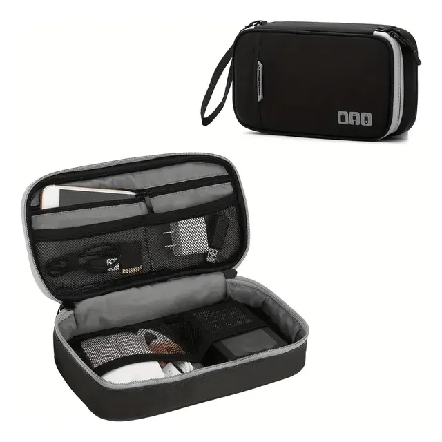 Estuche Organizador De Cables O Accesorios De Viaje