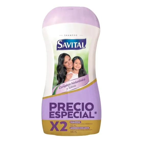 Shampoo Savital + Acondicionador Oferta