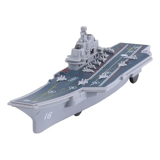 Bestbestbrinquedo Porta-aviões Modelo De Navio De Guerra Elé