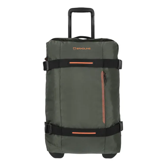 Bolso De Viaje Con Ruedas Saxoline Urban Track L Khaki Color Verde