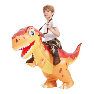 Disfraz Inflable De Dinosaurio T-rex De Fiesta Para Niños 100-120cm,divertido Para Fiesta Con Bomba De Aire Y Caja De Batería Disfraz Inflable De Dinosaurio T-rex De Fiesta Para Niños 100-120cm,divertido Para Fiesta Con Bomba De Aire Y Caja De Batería