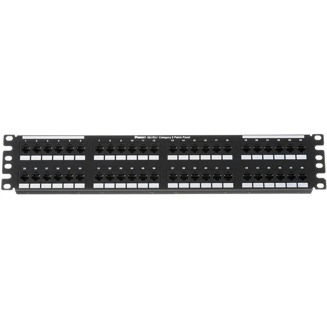 Patch Panel Panduit Nk6ppg48y Cat6 48 Ptos Facturado A M S I