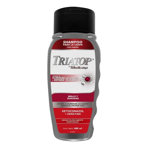  Triatop Clinical Elimina La Caspa Brillo Y Suavidad 400ml