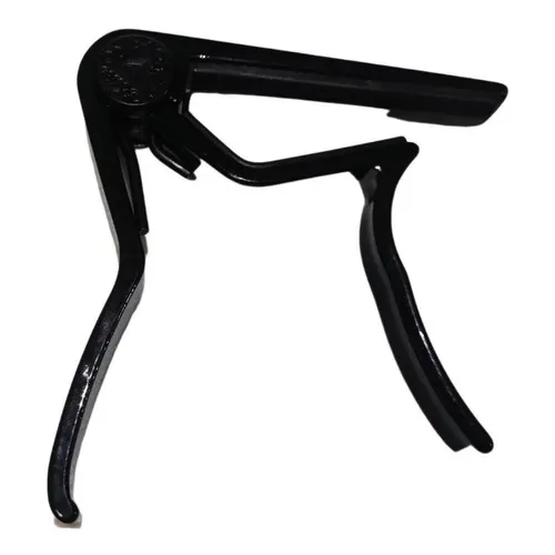 Capo Transporte Guitarra Clasica Criolla Alice Negro Pinza