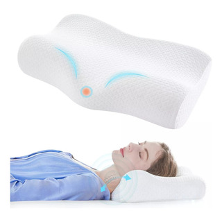 Almohada Memoria Foam Gel Ortopedicas Cervical Regulable Almohada Memoria Foam Gel Ortopedicas Cervical Regulable