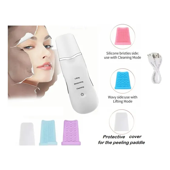Paleta De Peeling Ultrasónico Portátil Ionico Exfoliador
