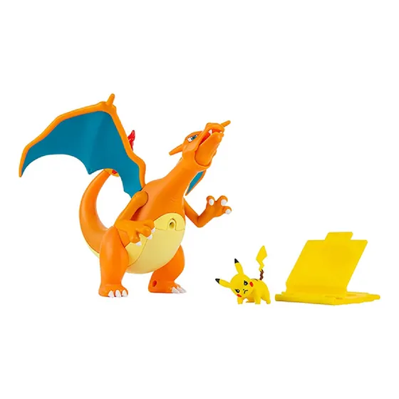 Pokemon Charizard Deluxe Pikachu Interactivo