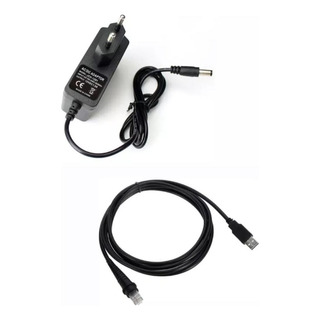Kit Cabo Usb + Fonte De Alimentação Leitor Vs-2200 Datalogic Kit Cabo Usb + Fonte De Alimentação Leitor Vs-2200 Datalogic
