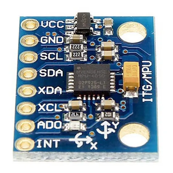Acelerómetro Giroscopio 6 Ejes Gy-521 Mpu6050 3-5v