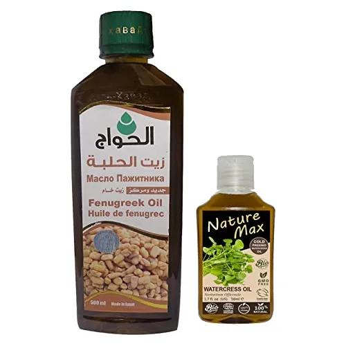 (17.64 Oz / 500 Ml) Aceite Fenogreco Más (1.7 Oz / 50 Snm6k