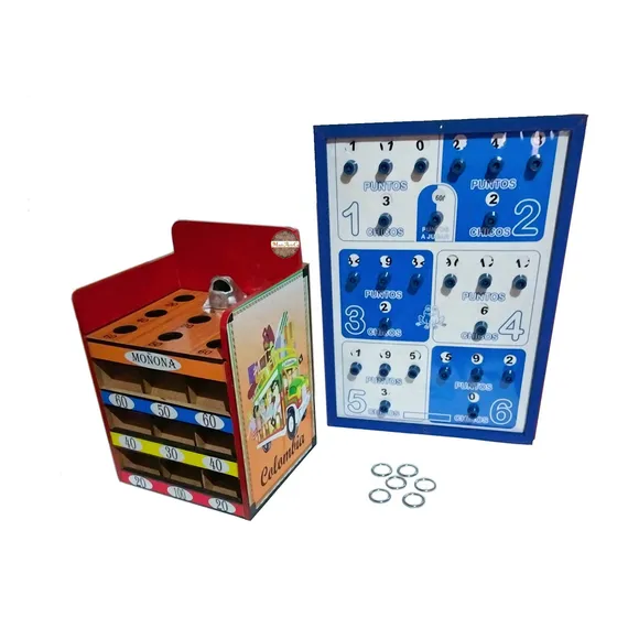 Juego Sapo Rana Portátil Pequeña De Lujo + Tablero