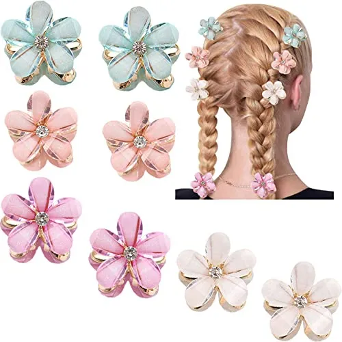 4 Piezas De Garra De Pelo Clips De Pelo Mariposa 92fyt