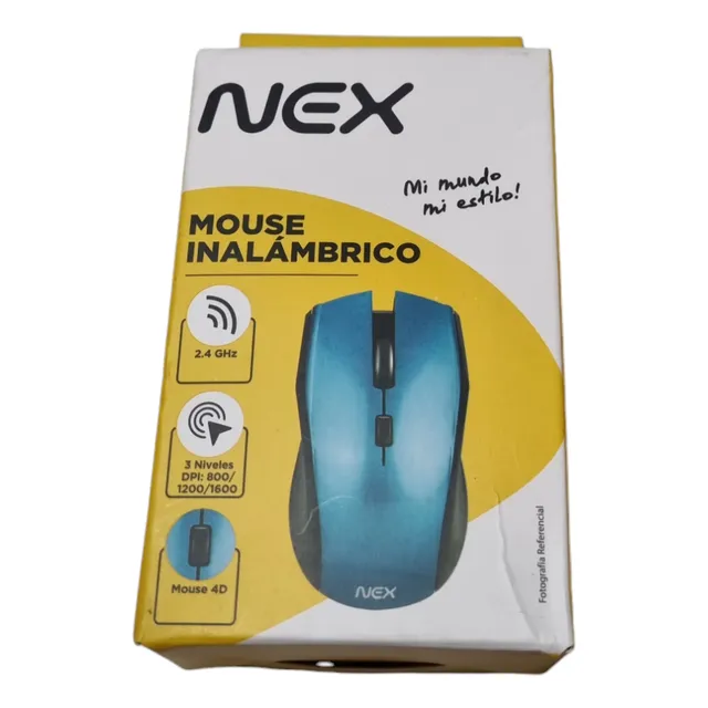 Mouse Inalambrico Nex Mi0120
