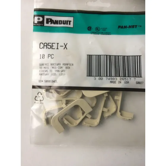 Pack 10 Raceway Adapters A Cajas-mod.com-panduit Ca5ei-x