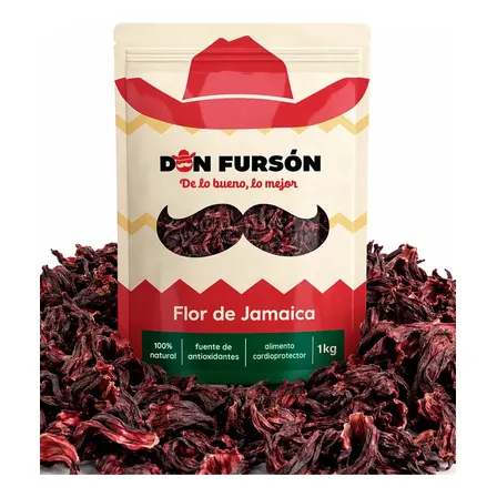 Flor de Jamaica 1 KG | Jamaica Deshidratada KILO | DON FURSÓN