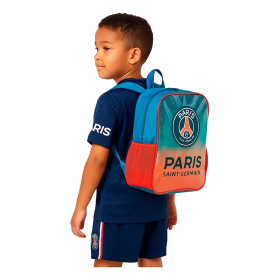 Mochila Reforçada Escola Psg Champions Menino 15l Sestini