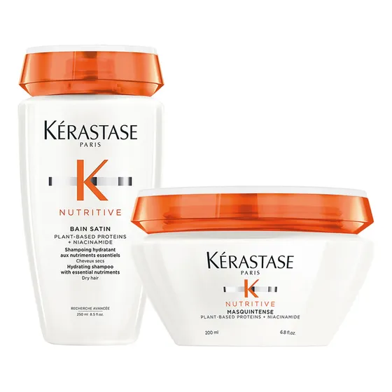 Kérastase Nutritive Bain Satin + Máscara Masquintense