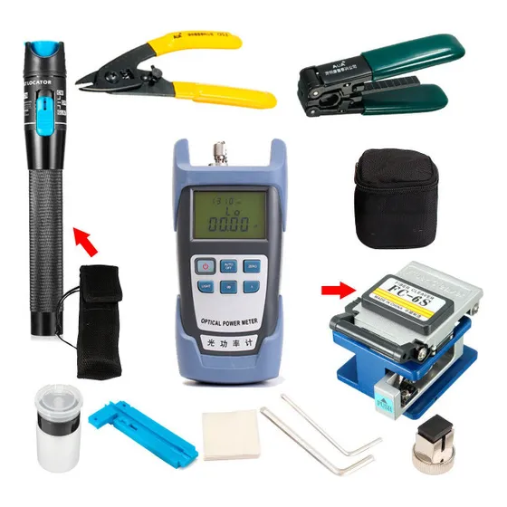 Kit De Instalacion Fibra Optica Wireplus + Bolso