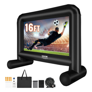 Pantalla Inflable Para Proyector De Cine 16 Pies Pantalla Inflable Para Proyector De Cine 16 Pies