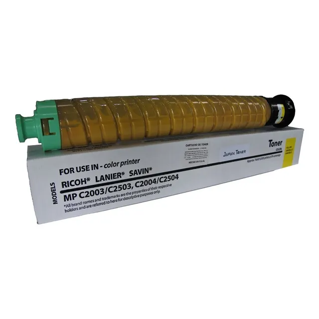 Toner Ricoh Mp C2503/2003/2504 841919 Color Yellow Genérico