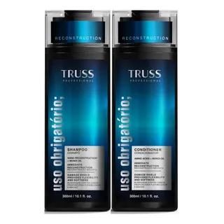 Truss Truss Uso Obrigatório Kit Shampoo Condicionador 300ml