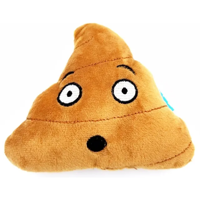 Juguete Para Perro Emoji Caca Popo Whatsapp Con Chifle