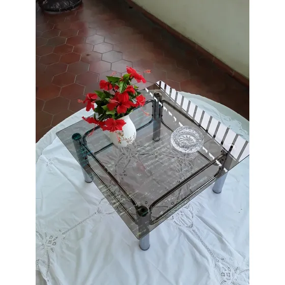 Mesa Para Sala, Metálica.  Cc.