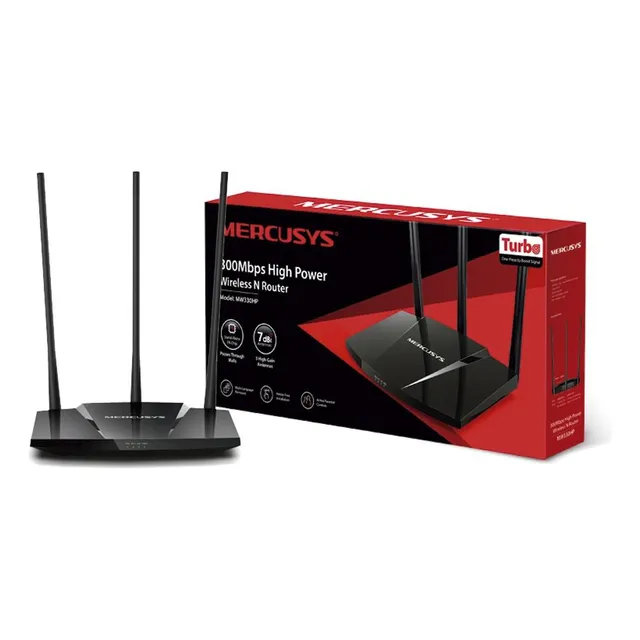 Router Inalámbrico N De Alta Potencia De 300mbps  Mw330hp