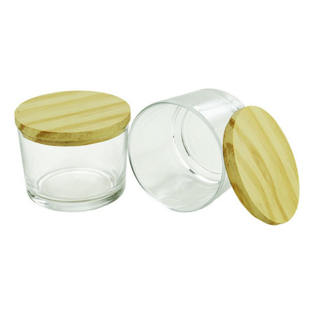 10 Pote Patê Vidro 156ml Copo Para Vela C/ Tampa De Madeira Cor Transparente Nadir Figueredo 10 Pote Patê Vidro 156ml Copo Para Vela C/ Tampa De Madeira Cor Transparente Nadir Figueredo