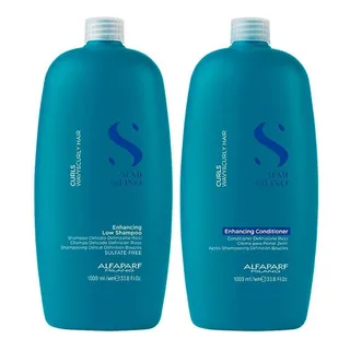Kit Alfaparf Semi Di Lino Curls - Sh 1000ml + Cond 1000ml Kit Alfaparf Semi Di Lino Curls - Sh 1000ml + Cond 1000ml