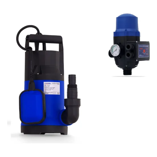 Bomba Sumergible Domosa 1hp Mas Press Control Combito