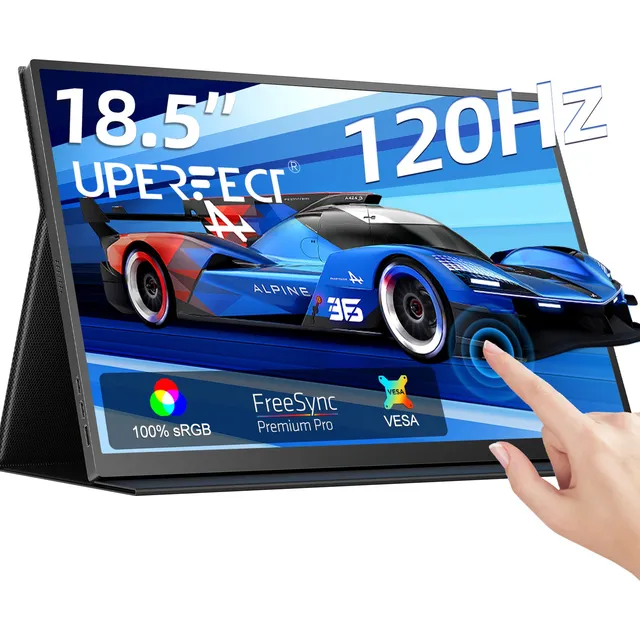 Monitor Portátil Uperfect 18.5 Pc Gamer Touchscreen 120hz