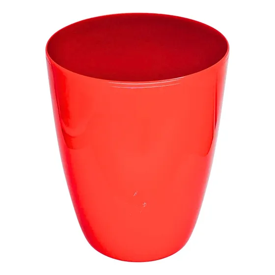Vaso Cachepot Alto Oxford (11x12) Cor Vermelho Okla