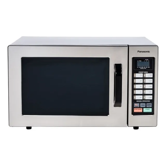 Microondas industrial Panasonic Industrial NE-1054 acero inoxidable 22.7L 127V
