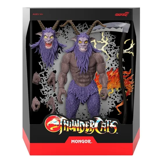Mongor Thundercats Ultimates Super 7 Wave 7 Figura De Acción