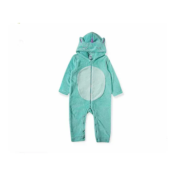 Pijama Infantil De Inverno Pelúcia Unicórnio Tip Top