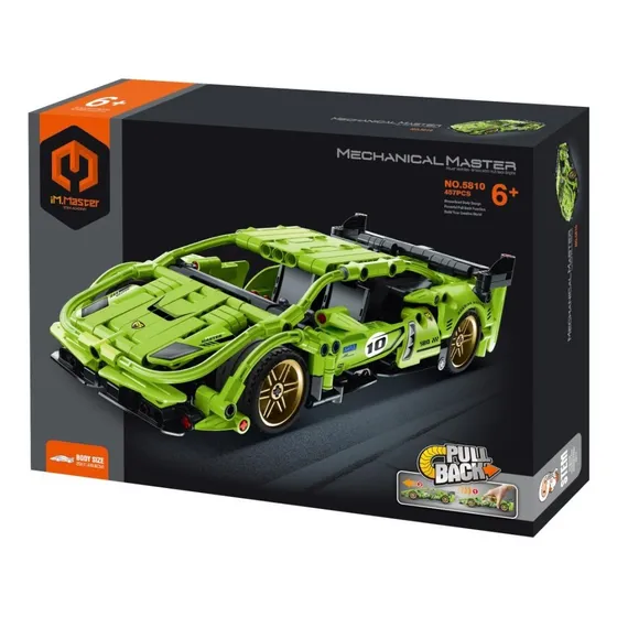 Auto A Friccion 457 Piezas Bloques P/armar Ft126