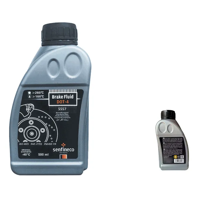 Liquido De Frenos Dot 4 Senfineco 500 Ml