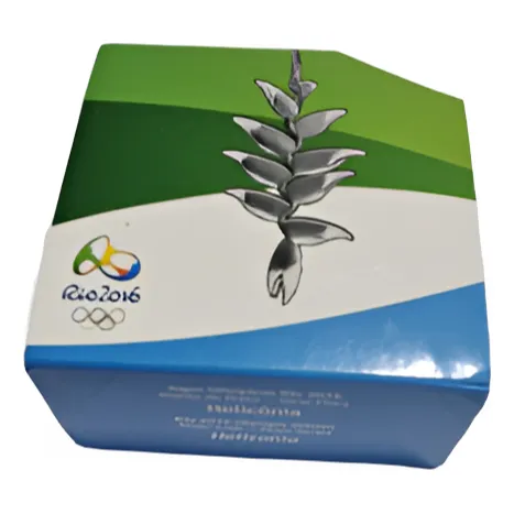 Moeda 5 Reais Prata Olimpíadas Rio  2016 Helicônia