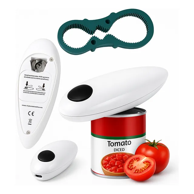 Abrelatas Destapador Inalambrico Eléctrico Portátil Cocina