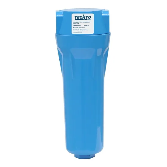 Filtro Coalescente Techto Q-015 3/4 53 Pcm Pre Dreno