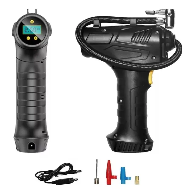 Inflador Portatil Electrico Bicicleta Pelotas Carga Usb Cali