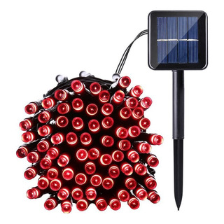 Kit 3 Pisca Pisca Cordão Solar Natal Led 100 Lampadas 10m Kit 3 Pisca Pisca Cordão Solar Natal Led 100 Lampadas 10m