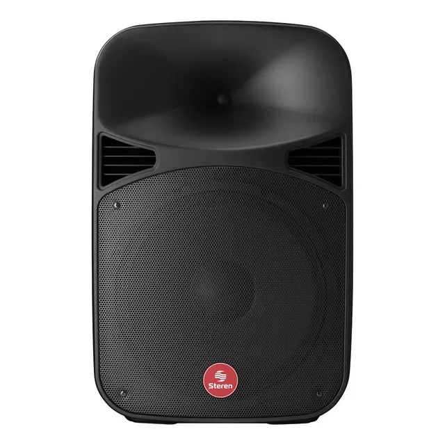Steren BAF-1545BT Bafle Profesional 15" Bluetooth Negro 150W RMS 2800W PMPO